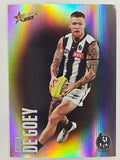 AFL 2023 Footy Stars Parallel Colour Spots #036 Jordan De Goey Collingwood Magpies