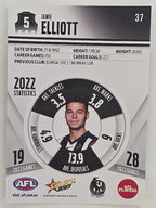 AFL 2023 Footy Stars Parallel Colour Spots #037 Jamie Elliott Collingwood Magpies
