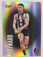 AFL 2023 Footy Stars Parallel Colour Spots #038 Brayden Maynard Collingwood Magpies