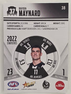 AFL 2023 Footy Stars Parallel Colour Spots #038 Brayden Maynard Collingwood Magpies