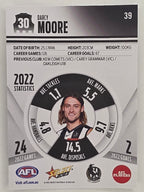 AFL 2023 Footy Stars Parallel Colour Spots #039 Darcy Moore Collingwood Magpies