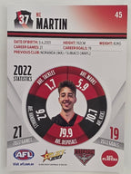 AFL 2023 Footy Stars Parallel Colour Spots #045 Nic Martin Essendon Bombers