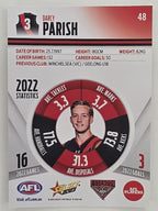 AFL 2023 Footy Stars Parallel Colour Spots #048 Darcy Parish Essendon Bombers