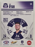 AFL 2023 Footy Stars Parallel Colour Spots #058 Luke Ryan Fremantle Dockers