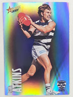 AFL 2023 Footy Stars Parallel Colour Spots #062 Tom Atkins Geelong Cats