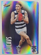 AFL 2023 Footy Stars Parallel Colour Spots #063 Mark Blicavs Geelong Cats