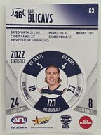 AFL 2023 Footy Stars Parallel Colour Spots #063 Mark Blicavs Geelong Cats