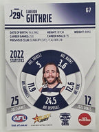 AFL 2023 Footy Stars Parallel Colour Spots #067 Cameron Guthrie Geelong Cats