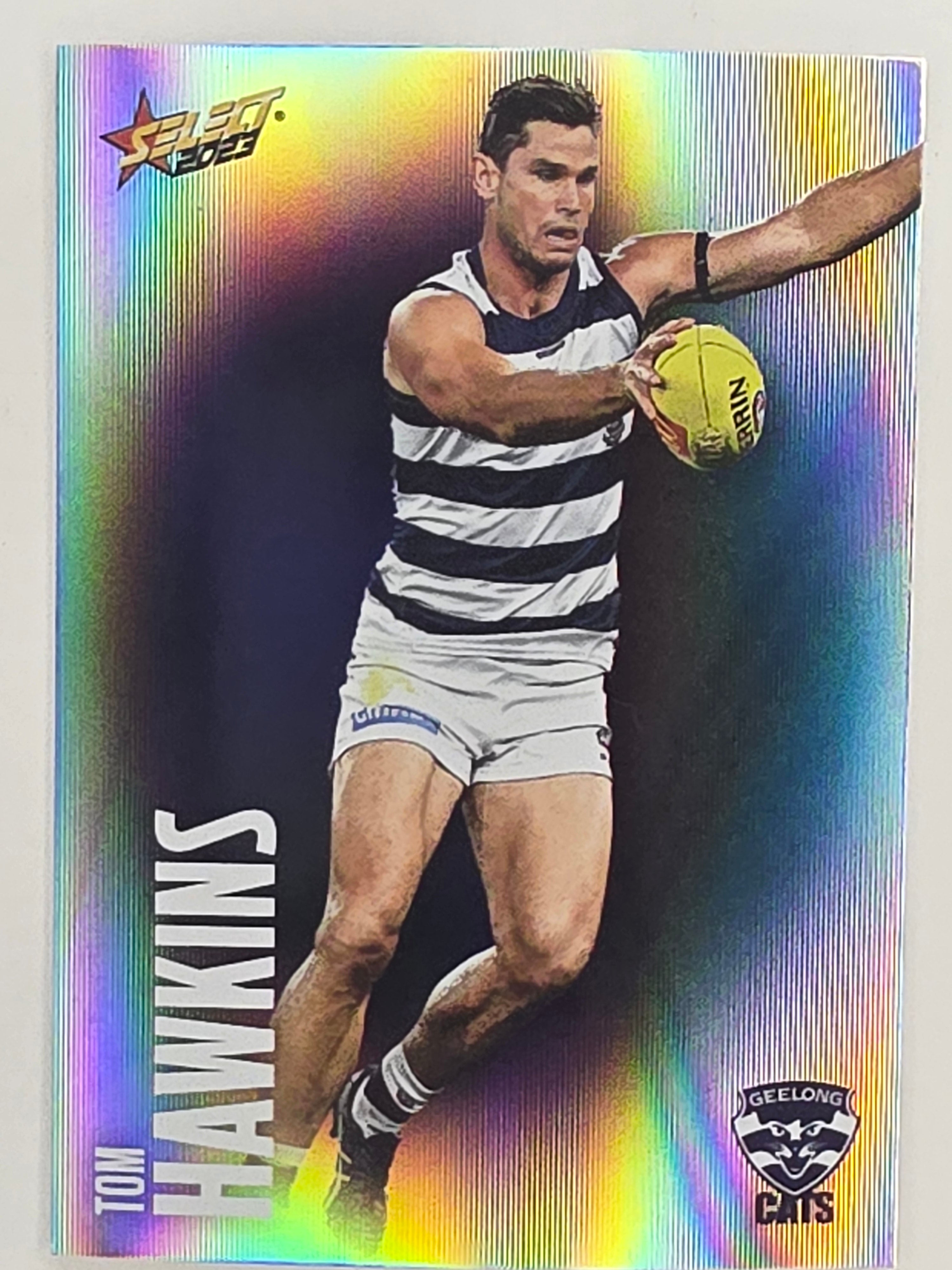 AFL 2023 Footy Stars Parallel Colour Spots #068 Tom Hawkins Geelong Cats
