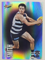 AFL 2023 Footy Stars Parallel Colour Spots #069 Isaac Smith Geelong Cats