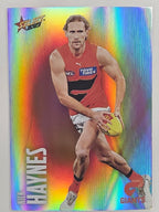 AFL 2023 Footy Stars Parallel Colour Spots #076 Nick Haynes GWS Giants