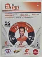 AFL 2023 Footy Stars Parallel Colour Spots #077 Josh Kelly GWS Giants