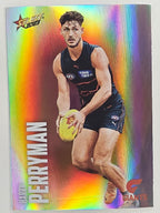 AFL 2023 Footy Stars Parallel Colour Spots #078 Harry Perryman GWS Giants