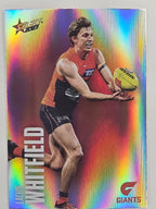 AFL 2023 Footy Stars Parallel Colour Spots #081 Lachie Whitfield GWS Giants