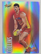 AFL 2023 Footy Stars Parallel Colour Spots #084 Sam Collins Gold Coast Suns