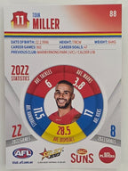 AFL 2023 Footy Stars Parallel Colour Spots #088 Touk Miller Gold Coast Suns