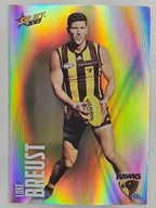 AFL 2023 Footy Stars Parallel Colour Spots #092 Luke Breust Hawthorn Hawks