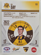 AFL 2023 Footy Stars Parallel Colour Spots #093 Will Day Hawthorn Hawks