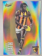 AFL 2023 Footy Stars Parallel Colour Spots #094 Changkuoth Jiath Hawthorn Hawks