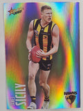 AFL 2023 Footy Stars Parallel Colour Spots #099 James Sicily Hawthorn Hawks