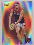 AFL 2023 Footy Stars Parallel Colour Spots #106 Steven May Melbourne Demons