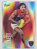AFL 2023 Footy Stars Parallel Colour Spots #109 Kysaiah Pickett Melbourne Demons