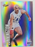 AFL 2023 Footy Stars Parallel Colour Spots #112 Ben Cunnington North Melbourne Kangaroos