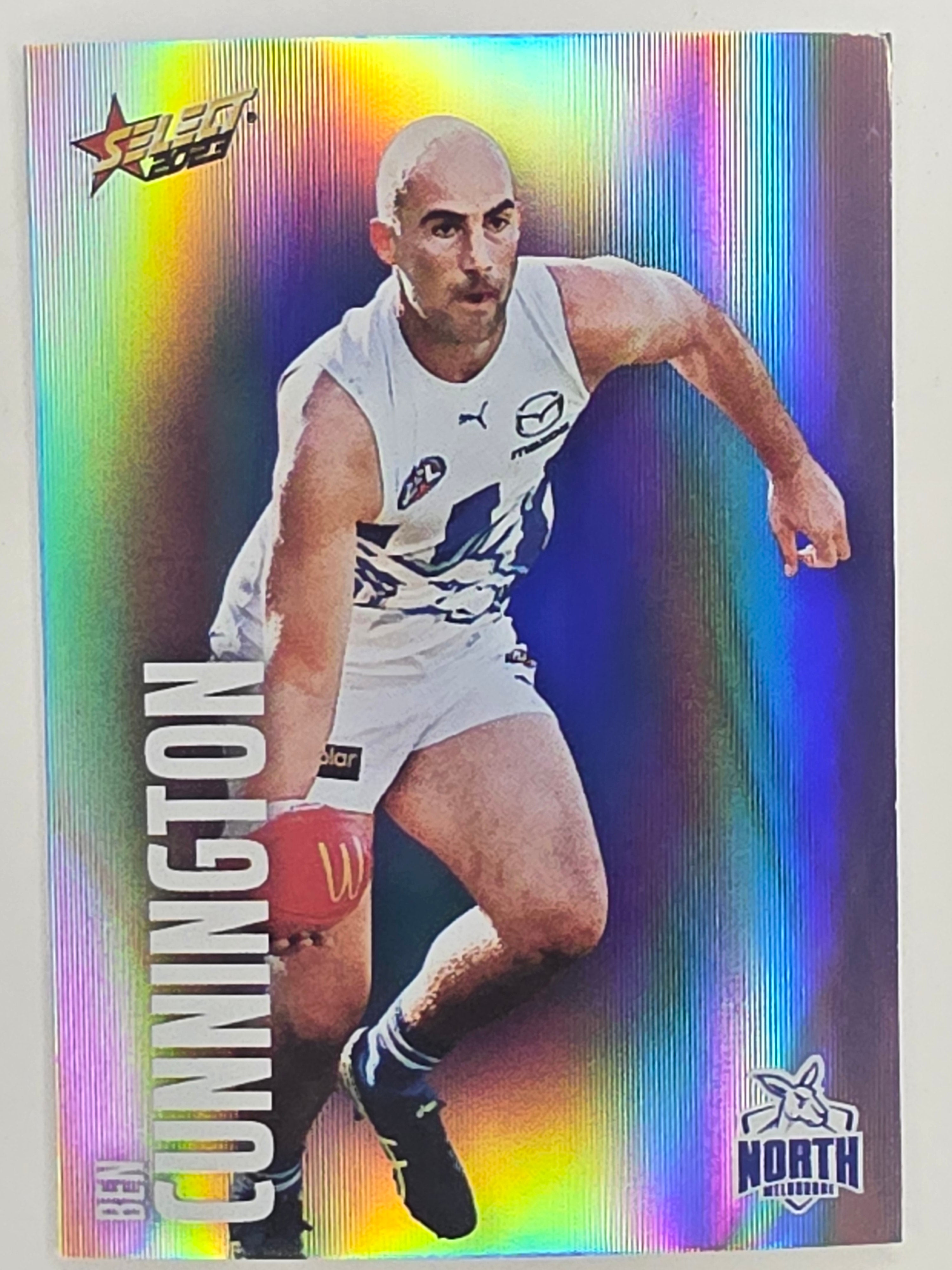 AFL 2023 Footy Stars Parallel Colour Spots #112 Ben Cunnington North Melbourne Kangaroos