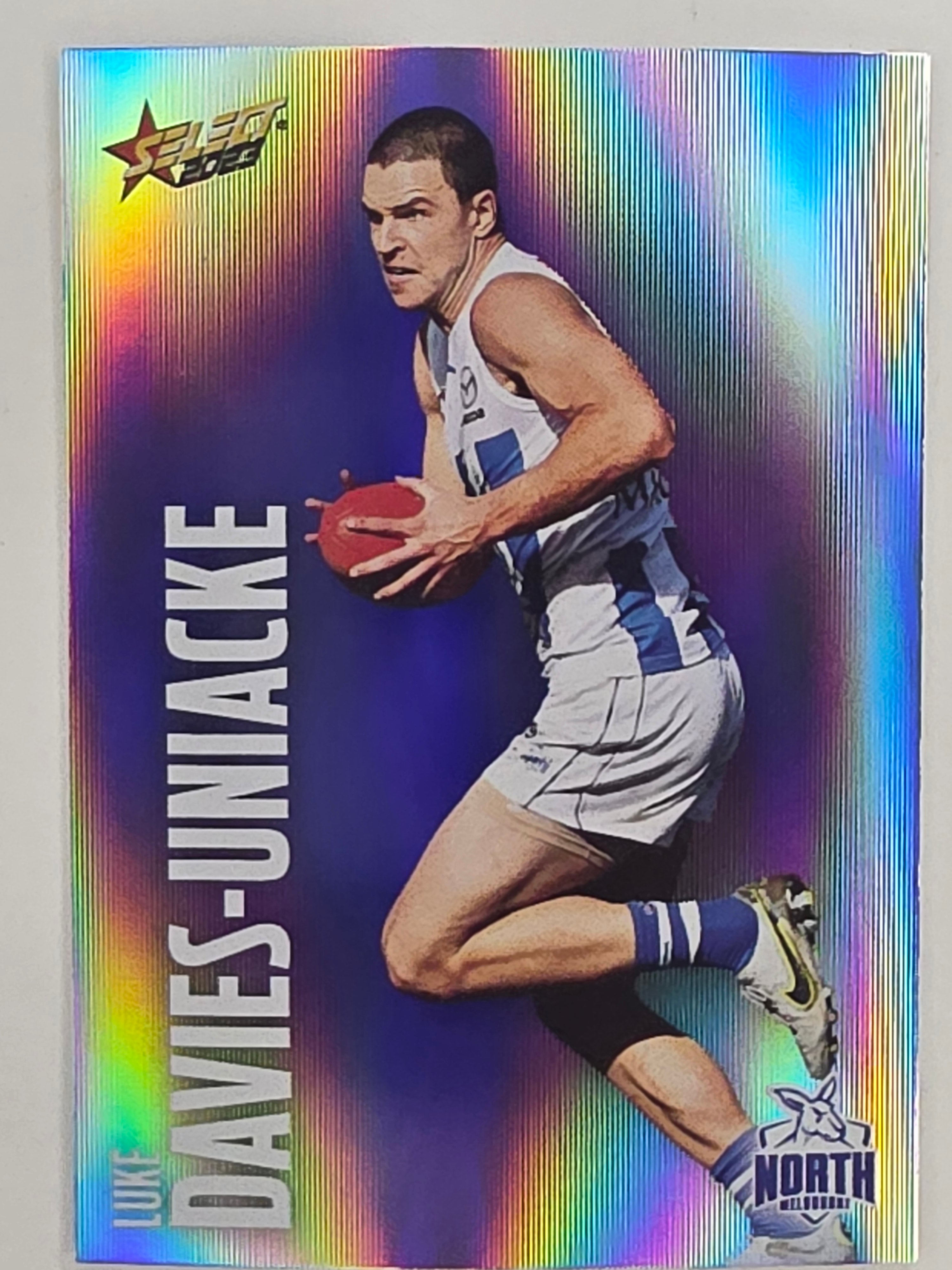 AFL 2023 Footy Stars Parallel Colour Spots #113 Luke Davies-Uniacke North Melbourne Kangaroos