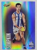 AFL 2023 Footy Stars Parallel Colour Spots #119 Jy Simpkin North Melbourne Kangaroos