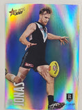 AFL 2023 Footy Stars Parallel Colour Spots #128 Tom Jonas Port Adelaide Power
