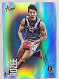 AFL 2023 Footy Stars Parallel Colour Spots #130 Connor Rozee Port Adelaide Power