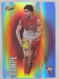 AFL 2023 Footy Stars Parallel Colour Spots #160 Dane Rampe Sydney Swans