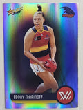 AFL 2023 Footy Stars Parallel Colour Spots #183 Ebony Marinoff Adelaide Crows AFLW