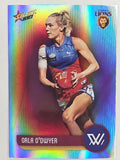 AFL 2023 Footy Stars Parallel Colour Spots #187 Orla O'Dwyer Brisbane Lions AFLW