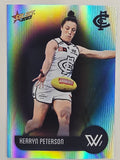 AFL 2023 Footy Stars Parallel Colour Spots #189 Kerryn Peterson Carlton Blues AFLW