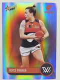 AFL 2023 Footy Stars Parallel Colour Spots #205 Alyce Parker GWS Giants AFLW