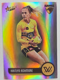 AFL 2023 Footy Stars Parallel Colour Spots #209 Kaitlyn Ashmore Hawthorn Hawks AFLW