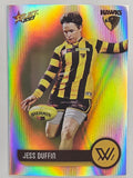 AFL 2023 Footy Stars Parallel Colour Spots #210 Jess Duffin Hawthorn Hawks AFLW