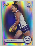AFL 2023 Footy Stars Parallel Colour Spots #216 Emma Kearney North Melbourne AFLW