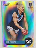 AFL 2023 Footy Stars Parallel Colour Spots #220 Erin Phillips Port Adelaide AFLW