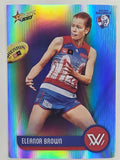 AFL 2023 Footy Stars Parallel Colour Spots #234 Eleanor Brown Western Bulldogs AFLW