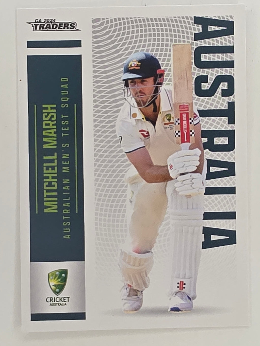2024–25 Cricket Traders Base Card #008 Mitchell Marsh Australian Men's Test