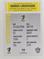 2024–25 Cricket Traders Base Card #014 Marnus Labuschagne Australian Men's ODI