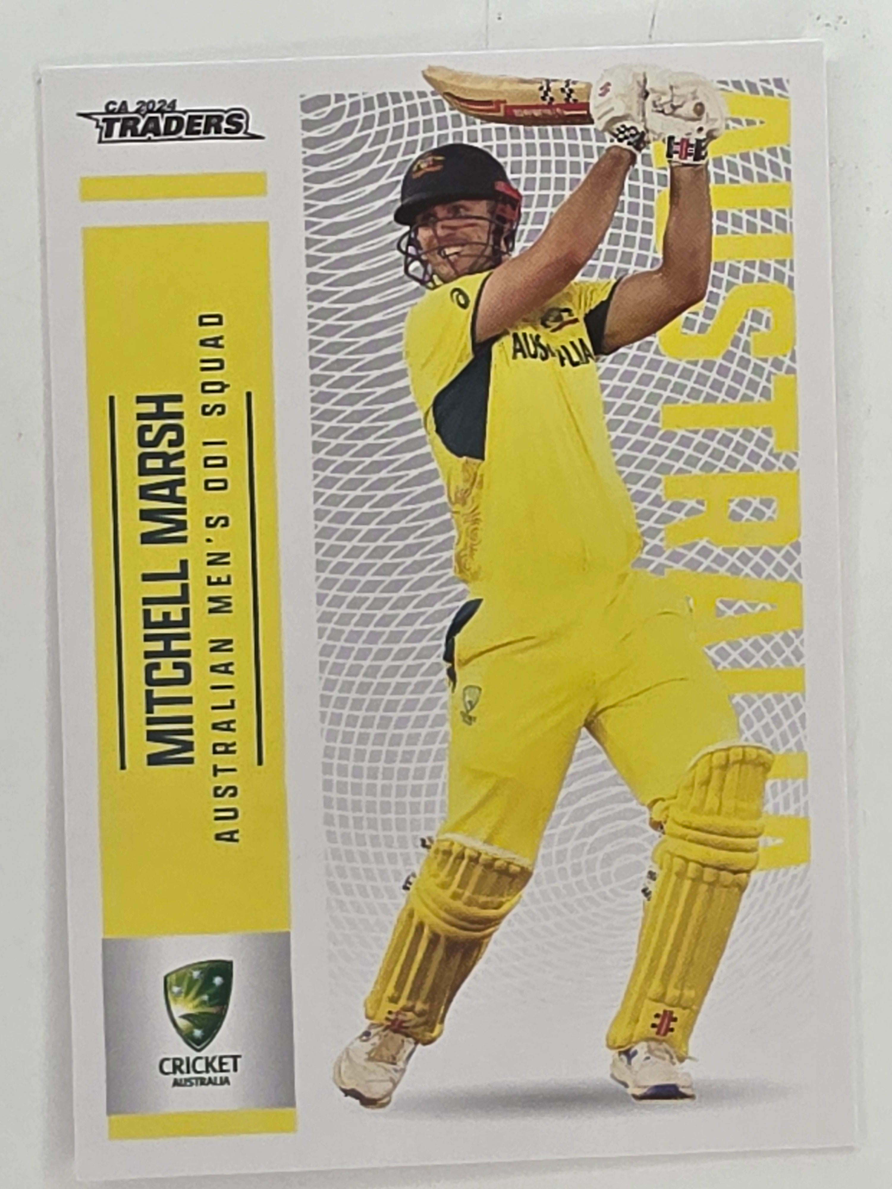 2024–25 Cricket Traders Base Card #015 Mitchell Marsh Australian Men's ODI