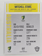 2024–25 Cricket Traders Base Card #017 Mitchell Starc Australian Men's ODI