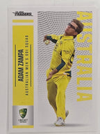 2024–25 Cricket Traders Base Card #018 Adam Zampa Australian Men's ODI