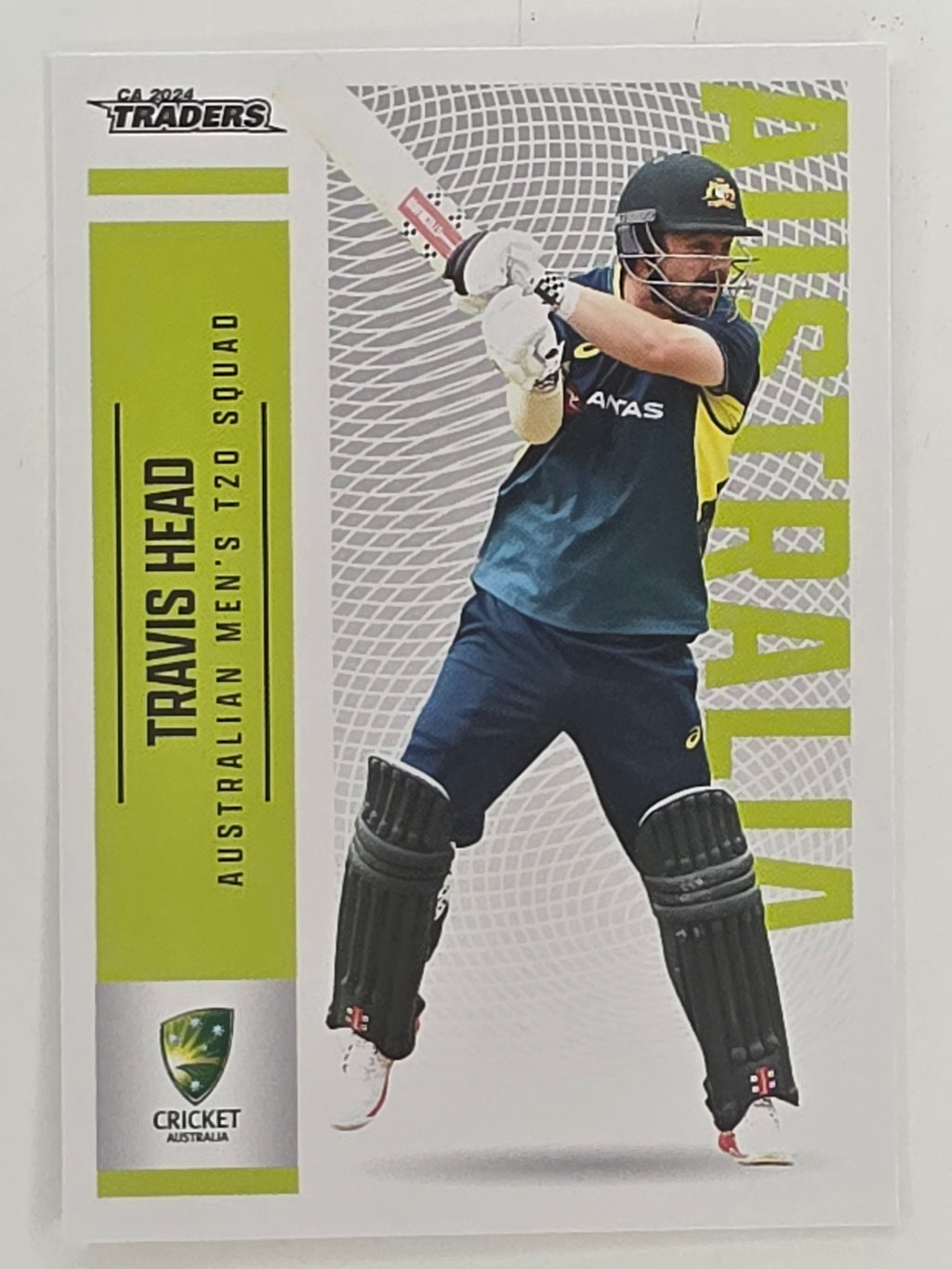 2024–25 Cricket Traders Base Card #022 Travis Head Australian Men's T20