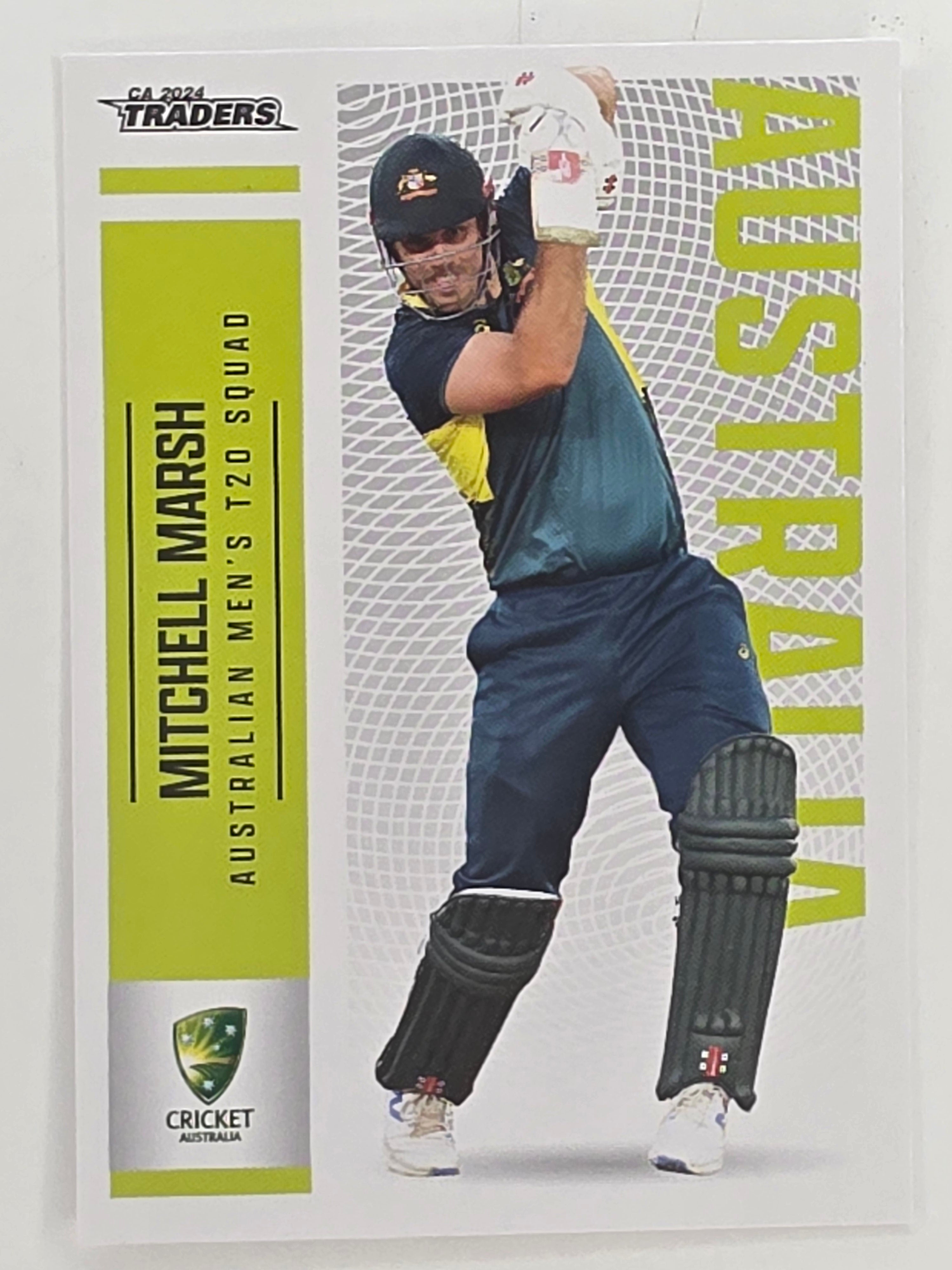 2024–25 Cricket Traders Base Card #023 Mitchell Marsh Australian Men's T20