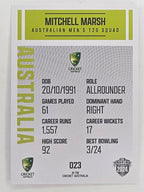 2024–25 Cricket Traders Base Card #023 Mitchell Marsh Australian Men's T20